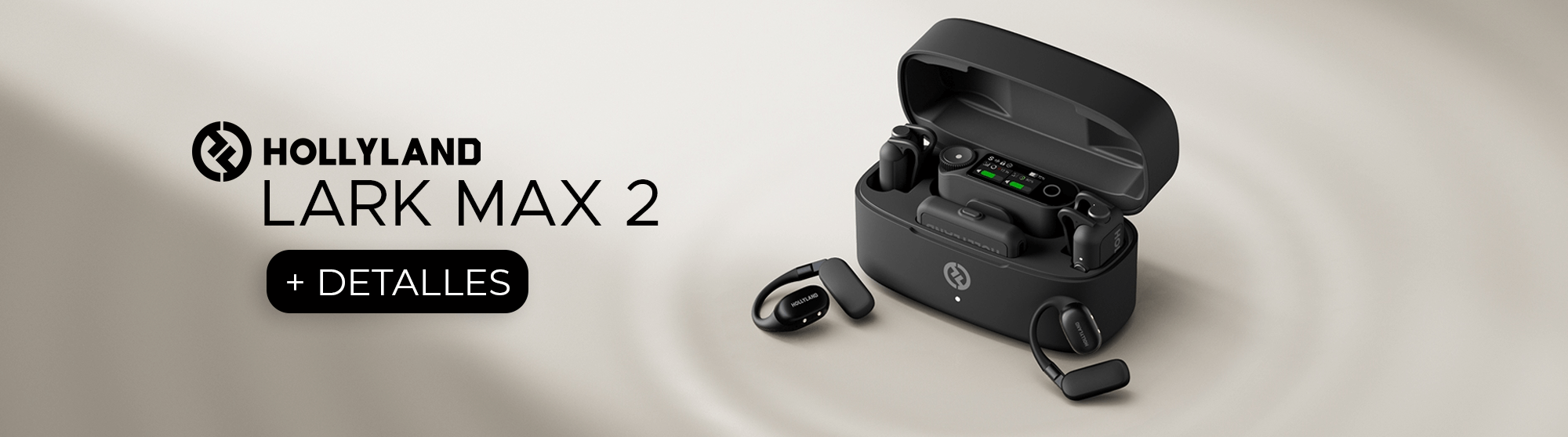 Sistema de micrófonos inalámbricos profesionales para 2 personas